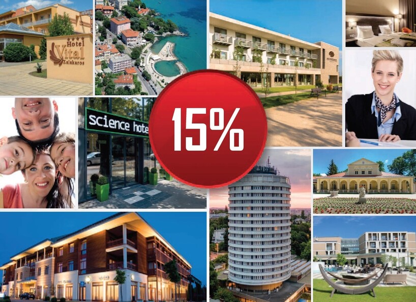 Hotel & More Szállodalánc 15% kedvezmény