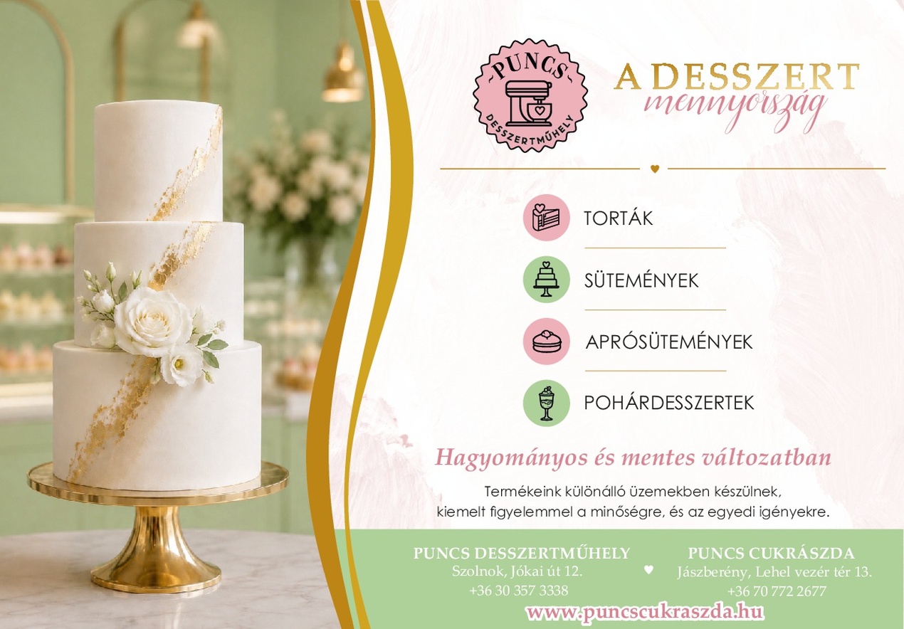 Puncs Desszertműhely - 10% kedvezmény